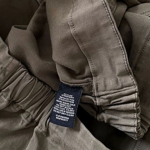 Sanctuary Twill Jacket Khaki Green Button Front Pockets Olive L - Picture 6 of 6